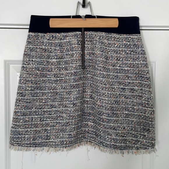 J. Crew tweed mini skirt. - Picture 2 of 4